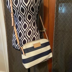EUC Kate Spade Navy Stripe Crossbody
